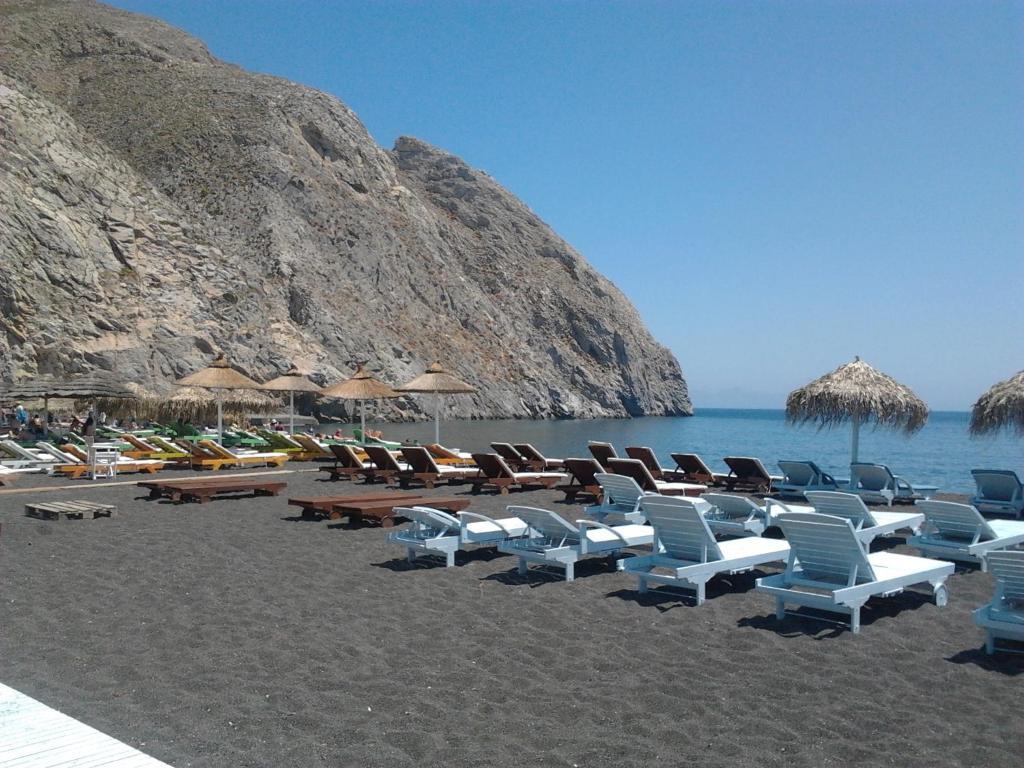 Villa Kostas Perissa  Bagian luar foto